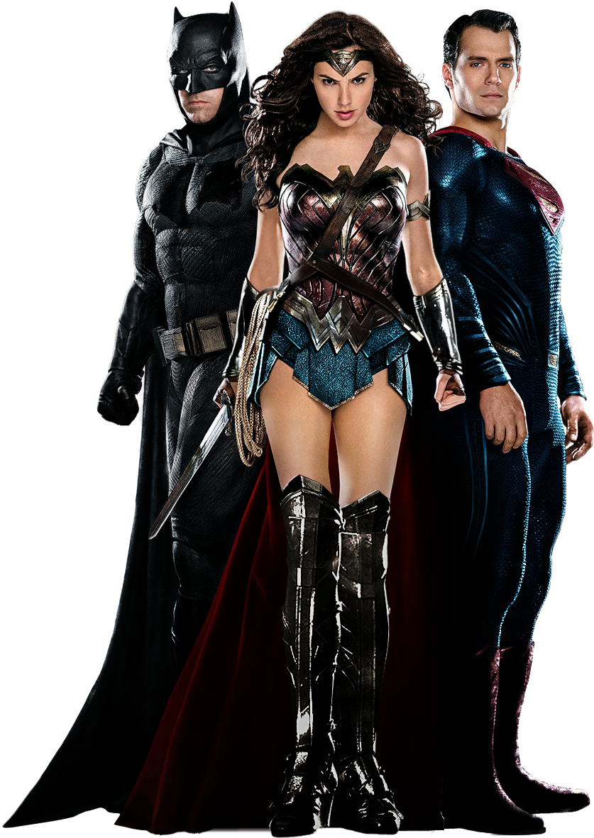 Batman V Superman Trinity - Batman V Superman Wonder Woman Shirt (1057x1565), Png Download