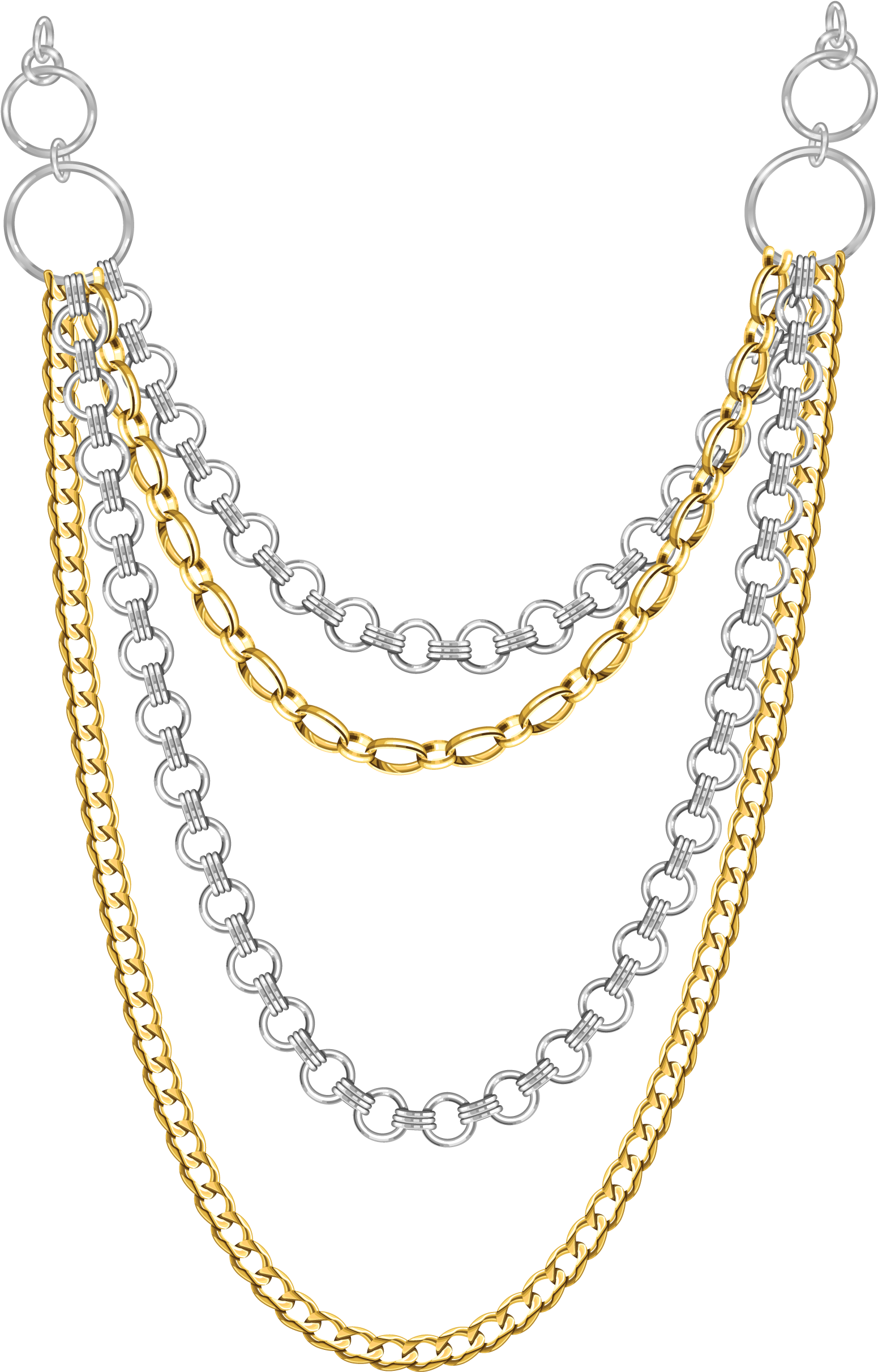 Download Chain Necklace Png Banner Free Library Jewelry Png Png