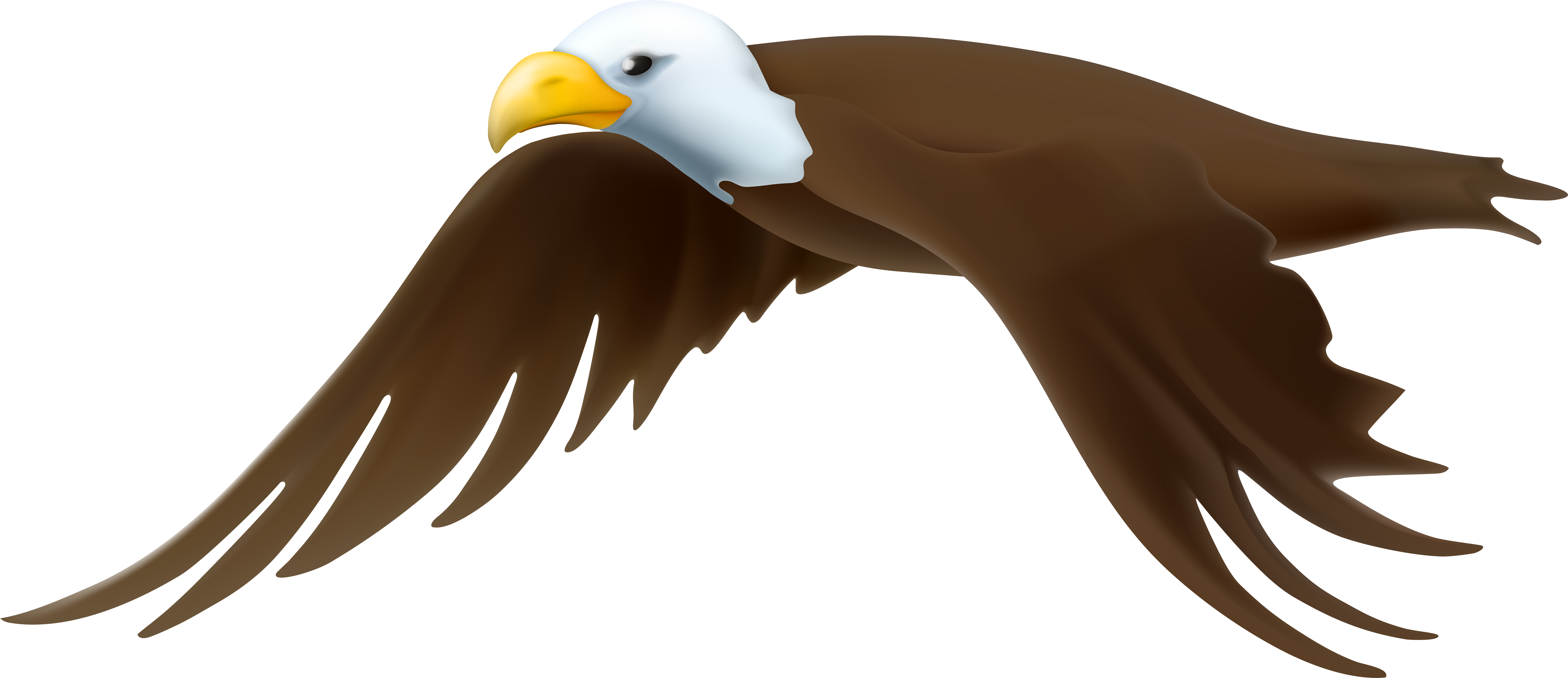 Png Clip Art Image Gallery Yopriceville High - Eagle Transparent (8000x3583), Png Download