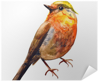 Cute Birds For Your Design - Water Colour Painting Bird Fly (400x400), Png Download