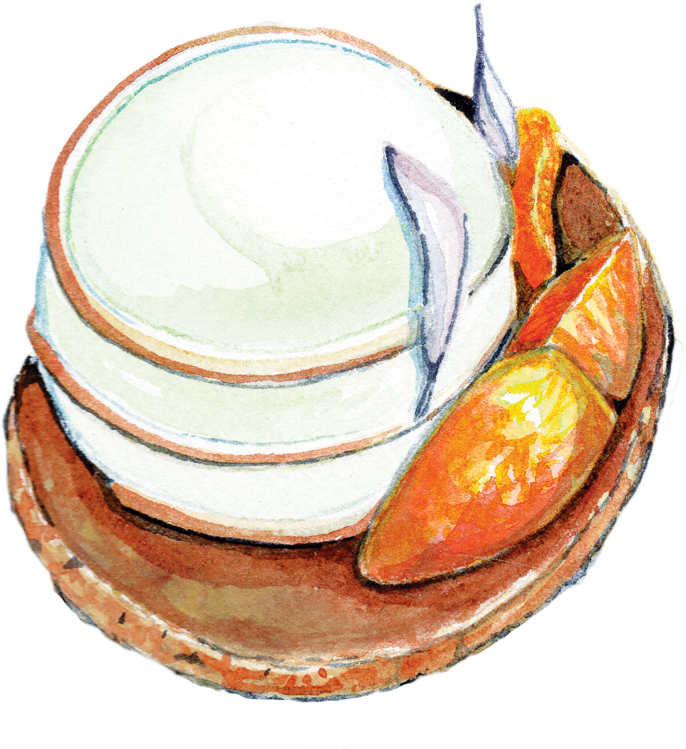 Citrus Tart (963x1052), Png Download