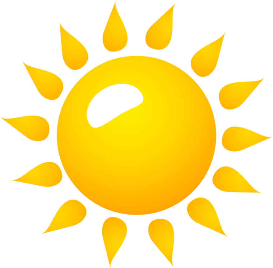 Clipart Sun Transparent (608x594), Png Download