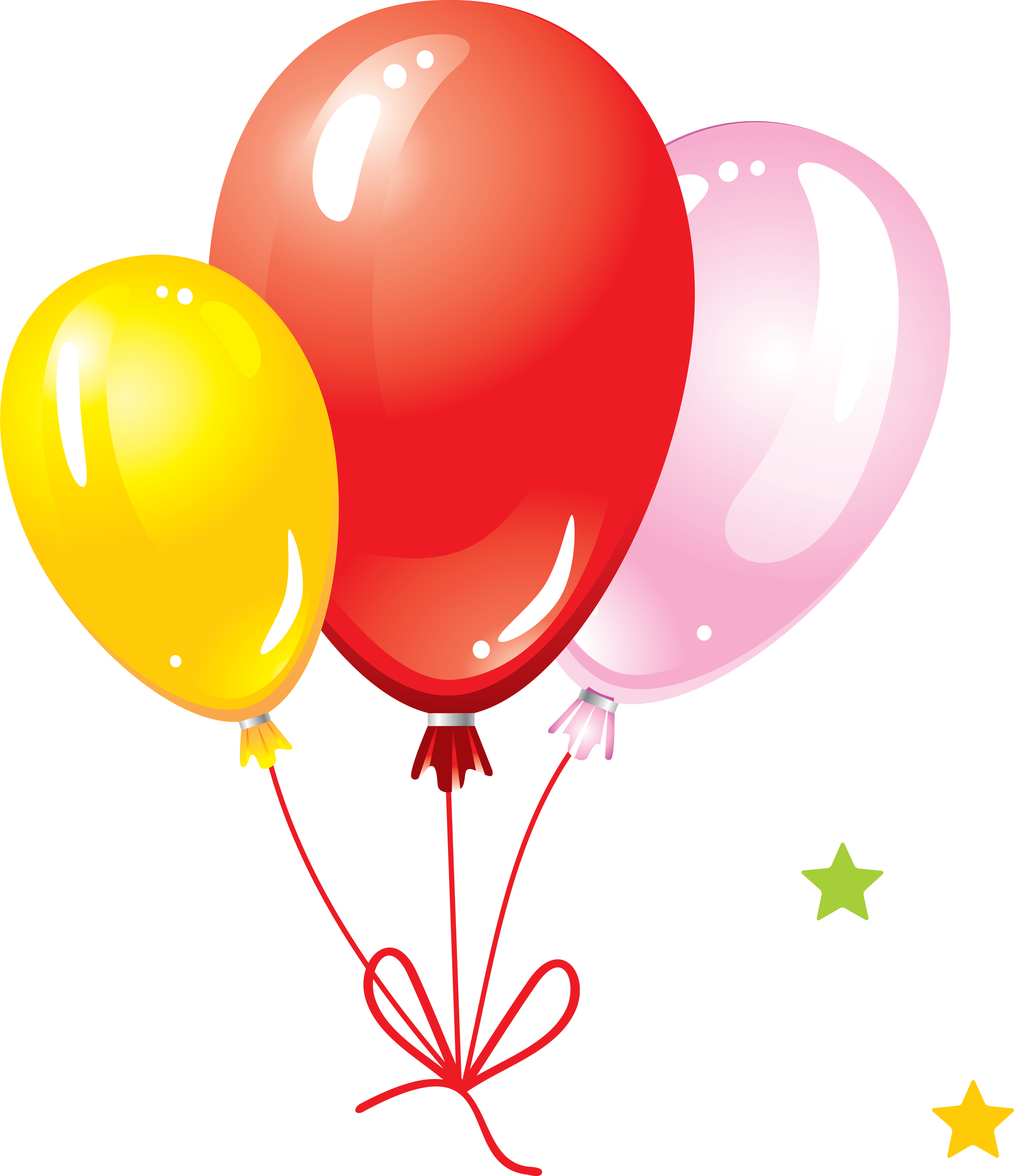 Birthday Balloon Png (3285x3808), Png Download