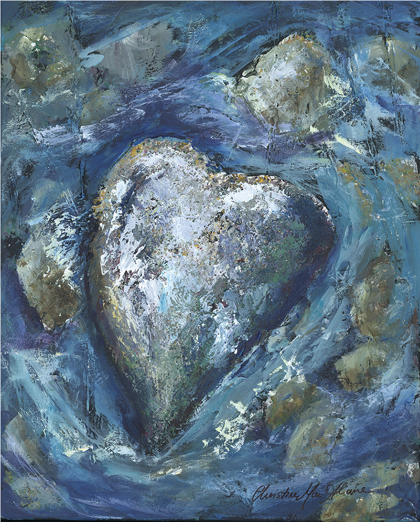 Heart Rock - Art (1024x1024), Png Download