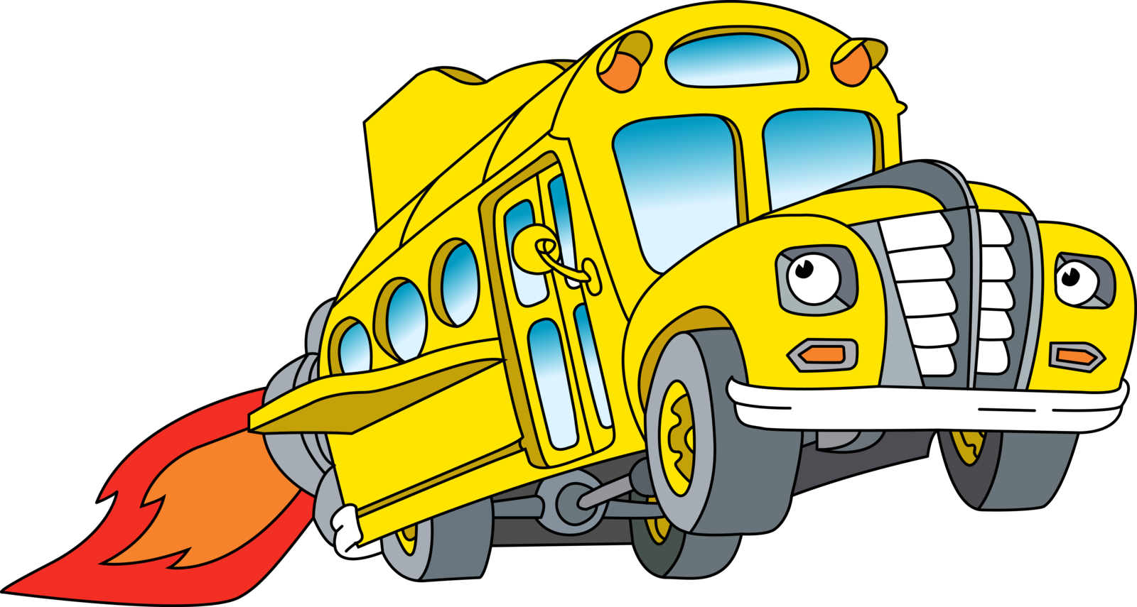The Magic School Bus - Magic School Bus Png (1600x855), Png Download