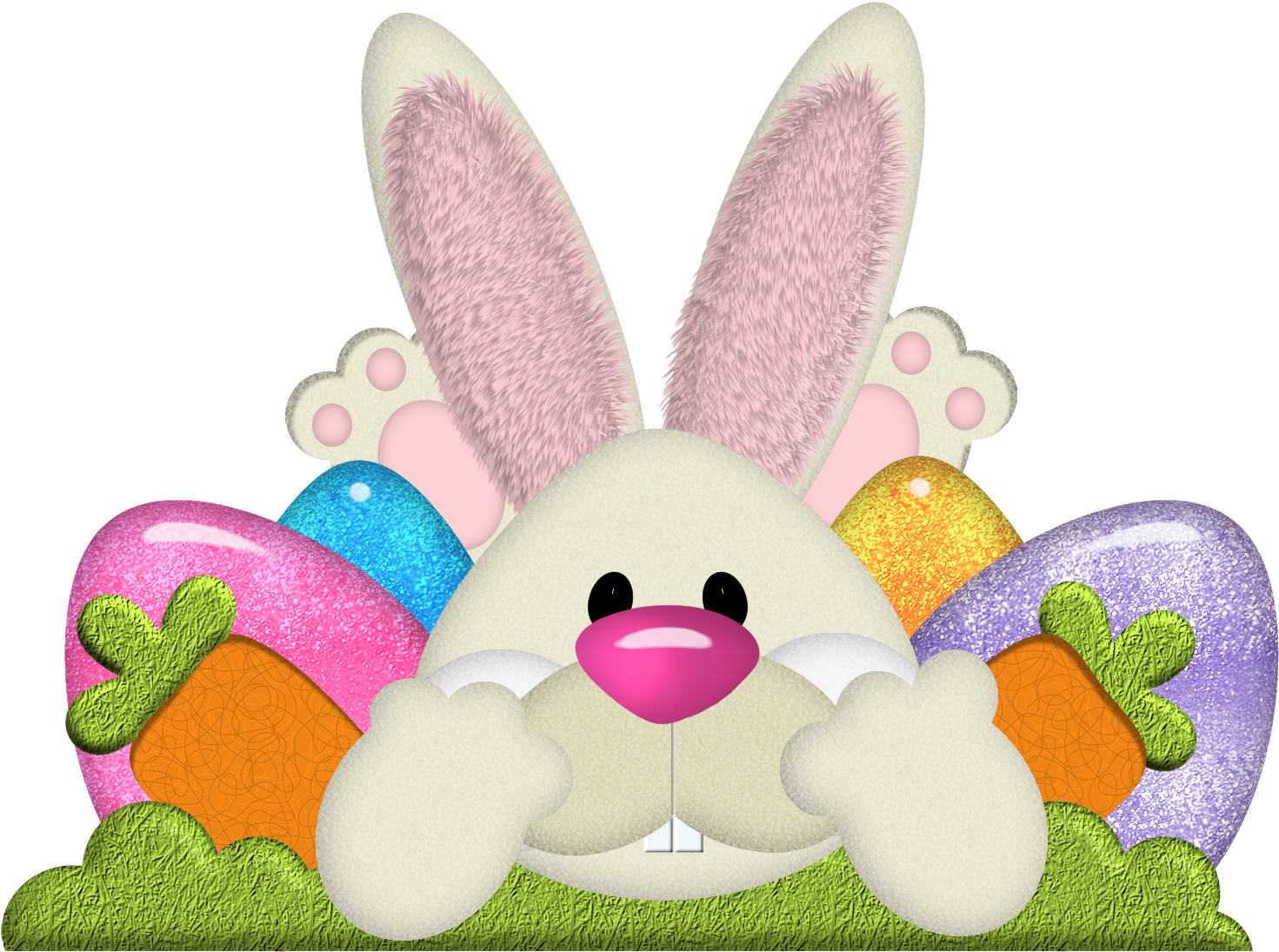 Easter Bunny Png File - Easter Bunny Clip Art (1540x1140), Png Download