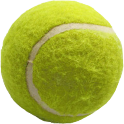 Tennis Ball - Tennis Ball Transparent Background (400x400), Png Download