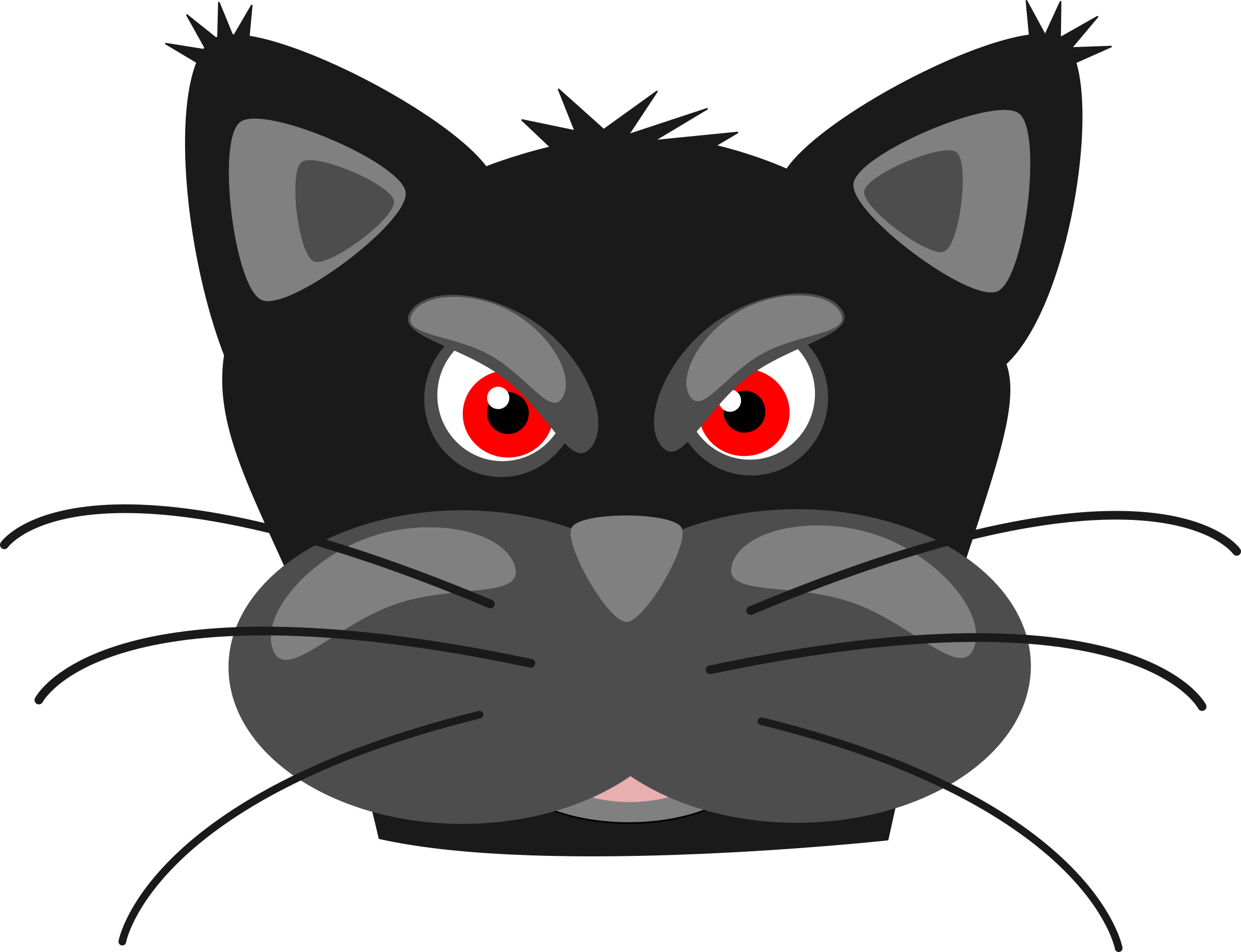 This Free Icons Png Design Of Angry Black Panther (2400x1842), Png Download