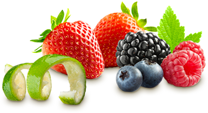 Cocktail Fruit Garnish - Cocktail Garnish Png (429x280), Png Download