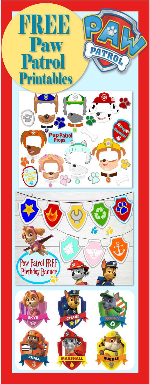 Paw Patrol Birthday Party Pup Tastic Ideas - Free Paw Patrol Party Ideas (663x1517), Png Download