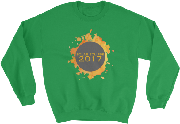 Eclipse Watercolor Burst Sweatshirt - Nasty Sweatshirt, Women's/unisex, Girl Power, Feminist, (600x600), Png Download