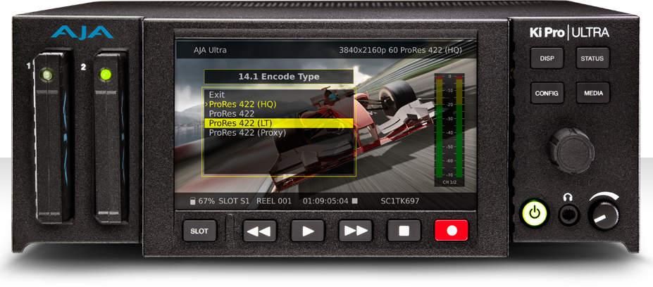 Product Image - Aja Ki Pro Ultra Plus Multi-channel Hd Recorder And (927x408), Png Download