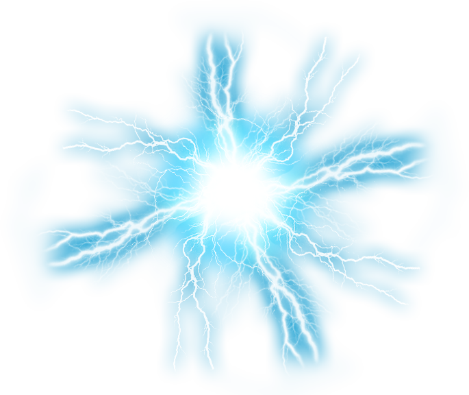 Download Free Png Transparent - Lightning Png (400x336), Png Download