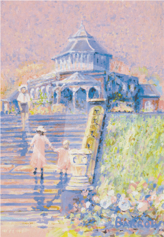 Cafe Steps Mesnes Park Wigan Canvas - Mesnes Park (800x800), Png Download