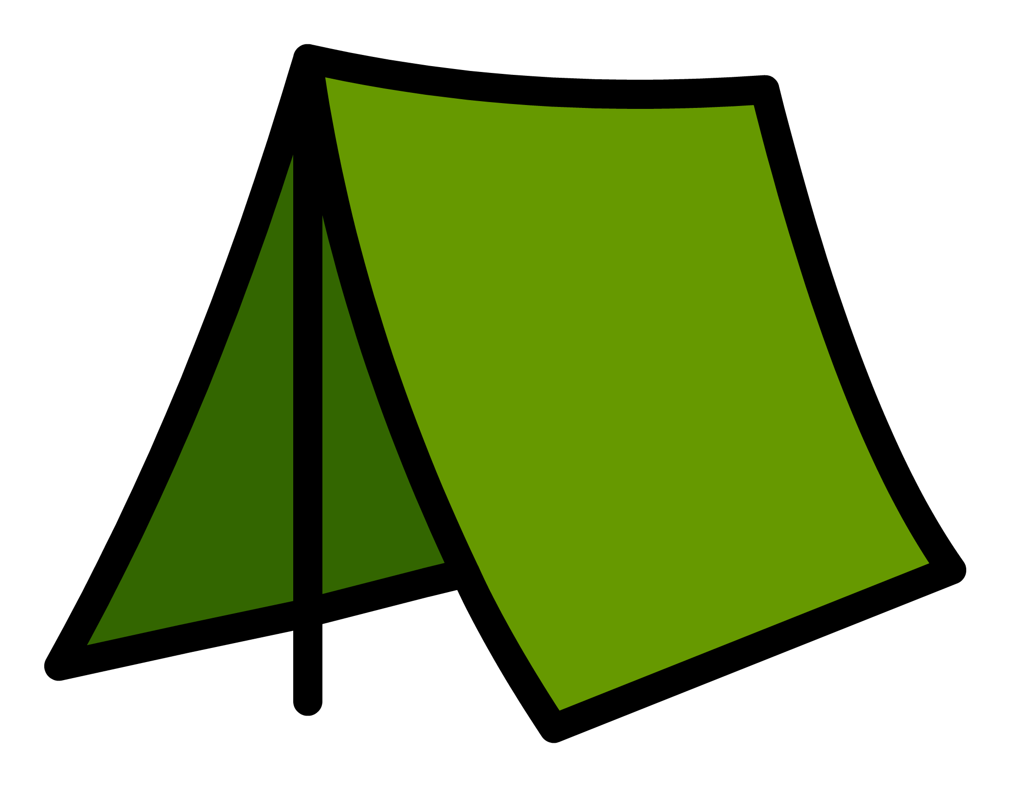 Tent Pin - Png - Tent Png (2077x1619), Png Download