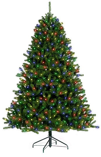 Unlit Artificial Christmas Trees - Ge Just Cut Douglas Fir (500x572), Png Download