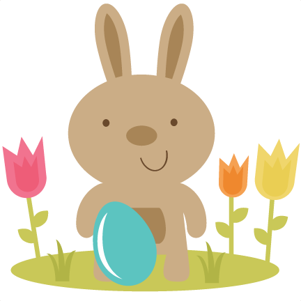 Easter Bunny In Flowers Svg Files Easter Svg File Bunny - Printable Easter Bunny Story (432x432), Png Download