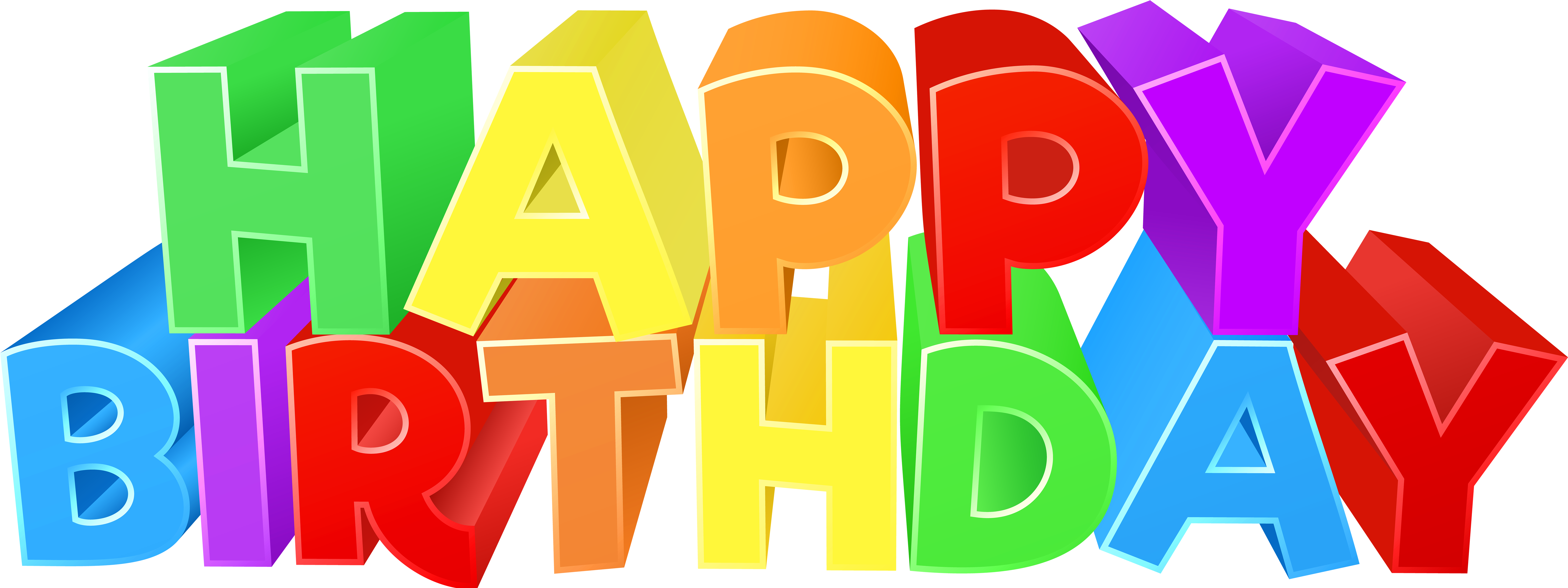 Birthday Colorful Png Clip Art Image Gallery - Clipart Happy Birthday Mickey Mouse (8000x3002), Png Download