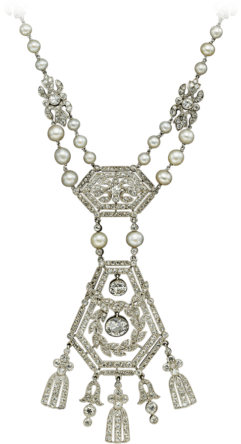 Cartier Antique Necklace - Jewellery (1000x1000), Png Download