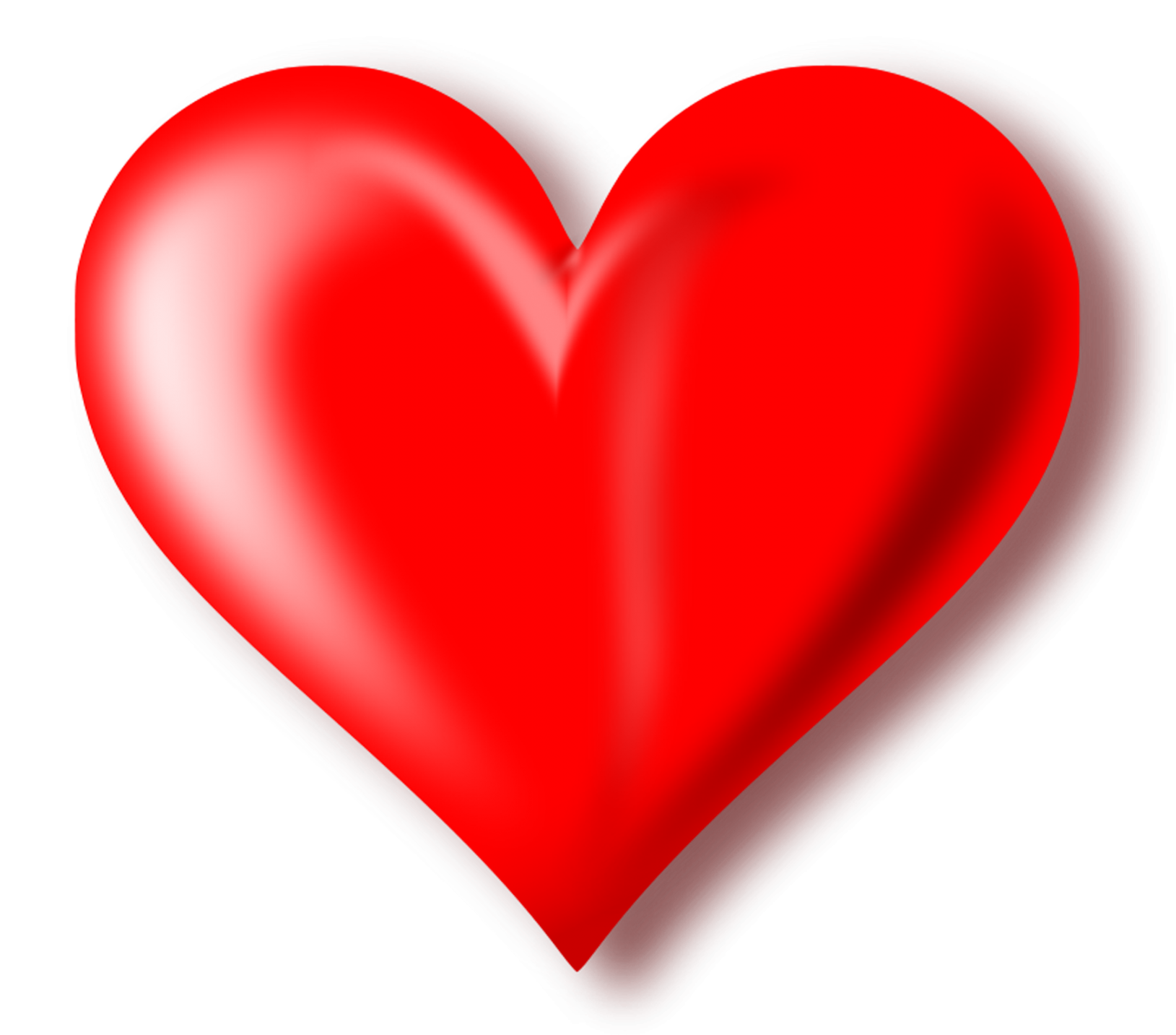 Heart Png - Red Heart With Transparent Background (1920x1440), Png Download