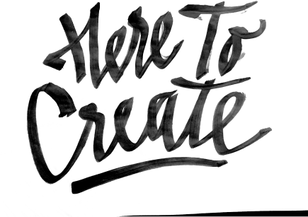 Here To Create - Adidas (435x307), Png Download