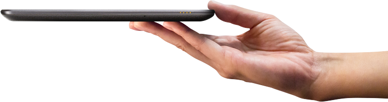 Google Nexus 7 - Wi-fi - 32 Gb - Black - 7" (779x205), Png Download