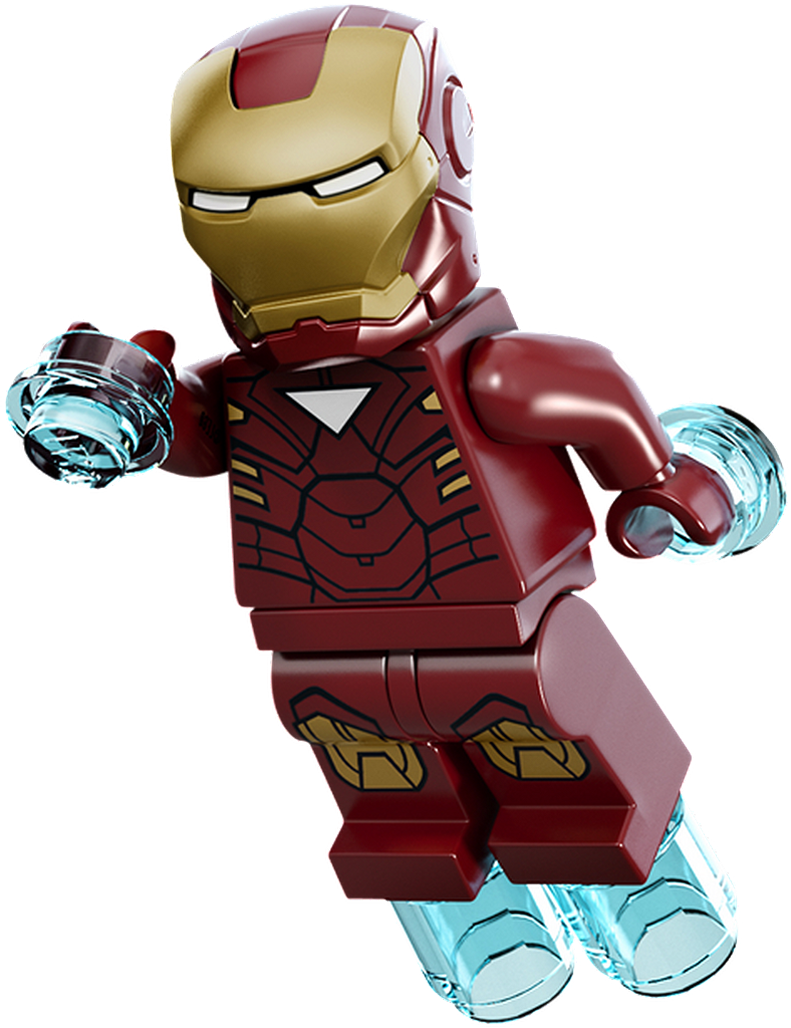 Lego Iron Man Png - Lego Iron Man Transparent (791x1028), Png Download