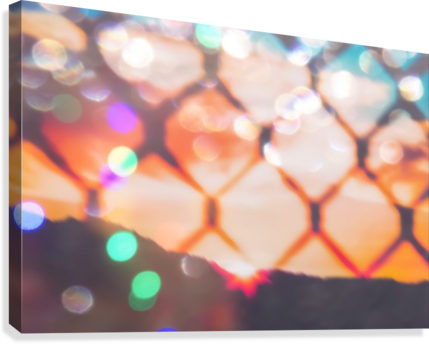 Summer Sunset Sky Over The Mountain With Bokeh Light - Sky (429x344), Png Download