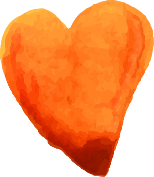Beautiful Watercolor Heart Stickers Messages Sticker-10 - Watercolor Painting (535x618), Png Download
