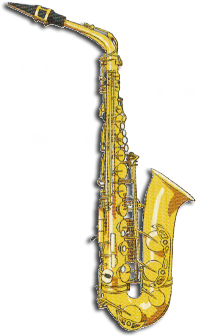 E♭ Alto Sax - Hibike Euphonium Alto Saxophone (703x1227), Png Download