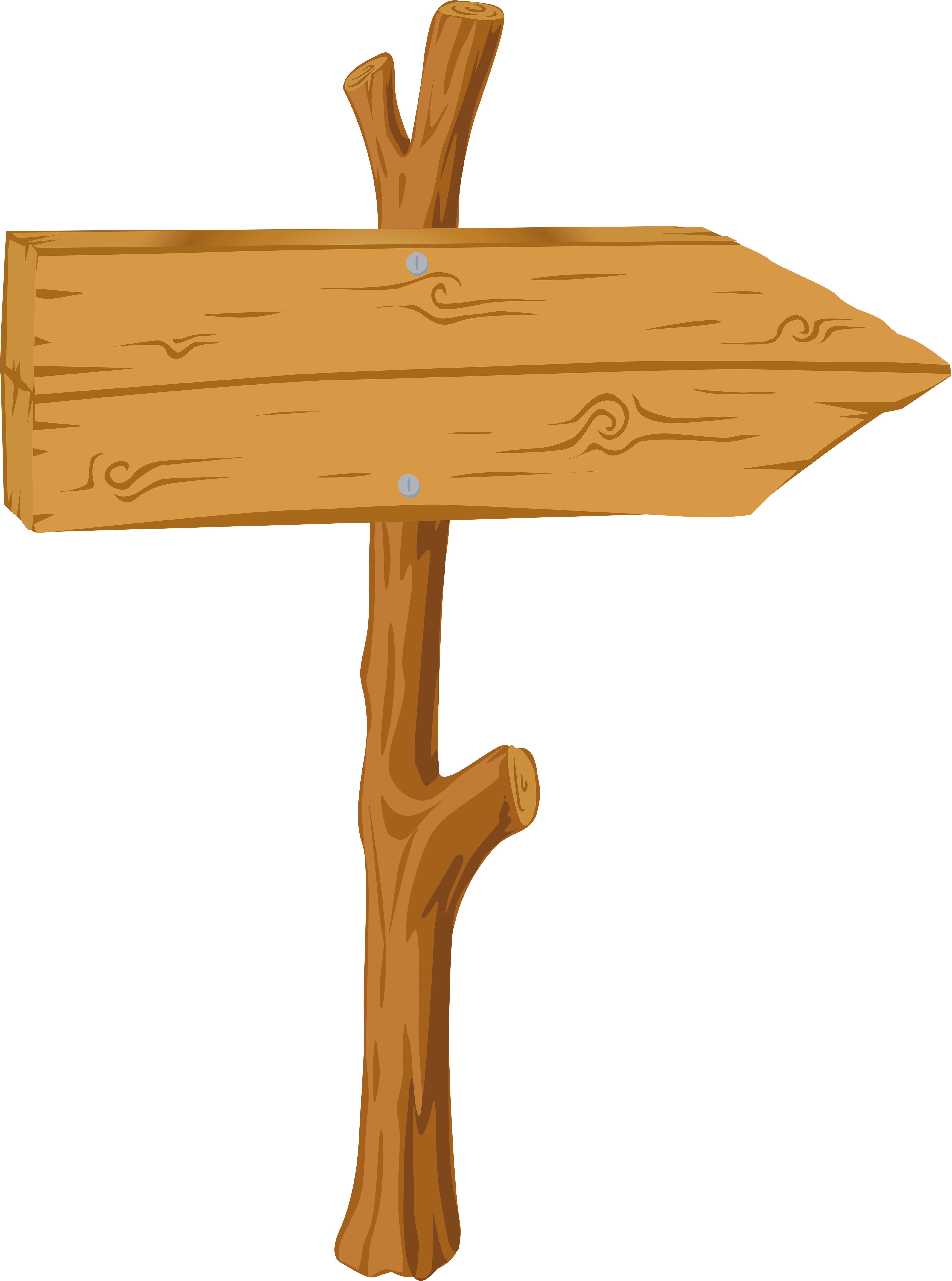 Wooden Sign Transparent Png Clip Art Image - Clipart Png (5205x7000), Png Download
