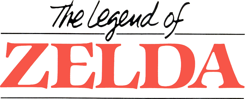 File - Zelda - Legend Of Zelda Original Logo (961x390), Png Download