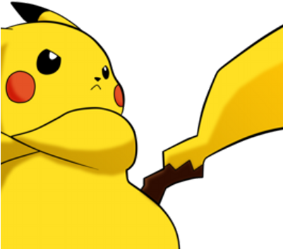 Pokemon Memes - Pikachu Cute In Hd (400x400), Png Download