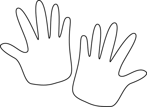 Clipart Freeuse Download Free Images Of Download Clip - Hands White Png (500x364), Png Download