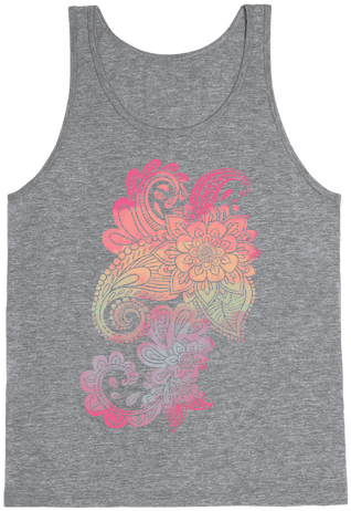Rainbow Lotus Henna Inspiration - If You Don't Like Star Trek Then You Need To Get The (484x484), Png Download