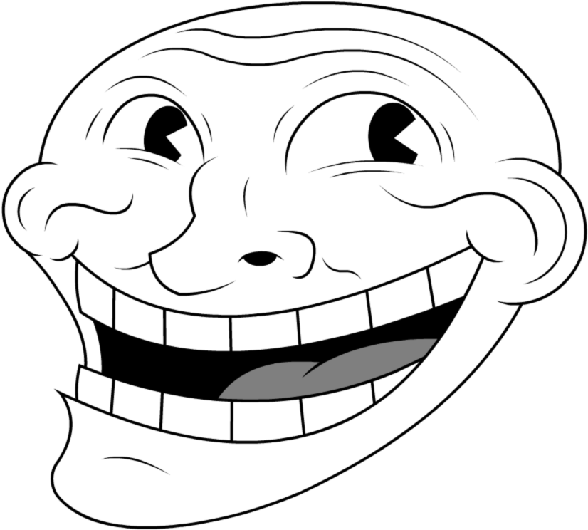 Download Troll Face Sad Png Graphic Library Download - Troll Face ...