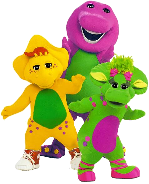 Barney's Friends 1 - Barney And Friends Birthday Banner (612x612), Png Download