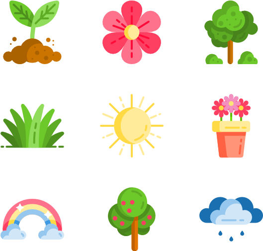 Spring - Spring Icons (600x564), Png Download
