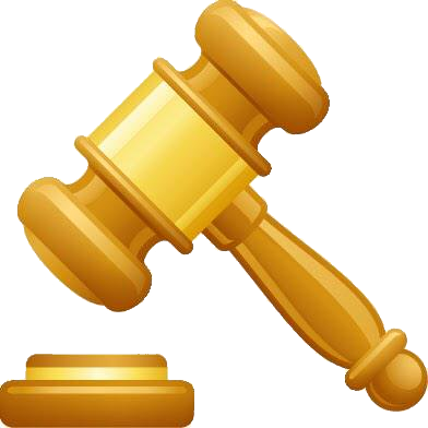 Gavel (392x392), Png Download