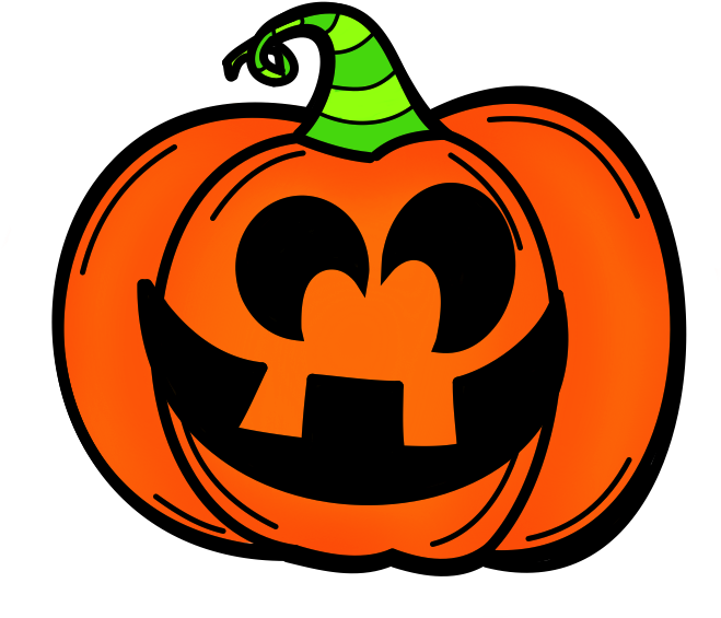 28 Collection Of Pumpkin Jack O Lantern Clipart - Jack O Lantern Scary (702x631), Png Download