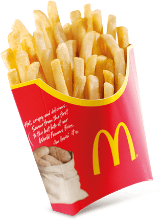 Food - Mcdonalds French Fries Png (444x507), Png Download