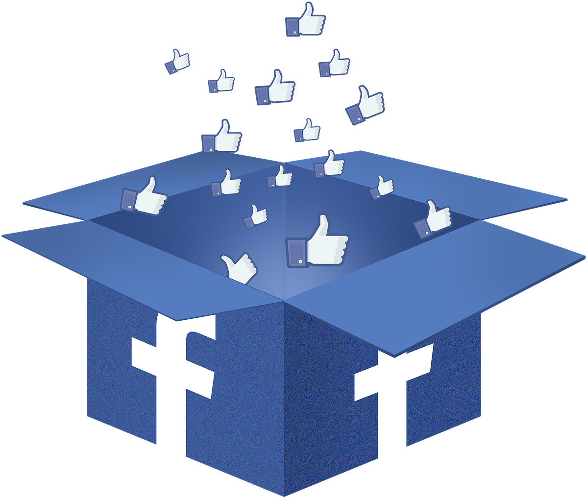 Facebook Likes Box - Facebook Likes Png (1280x1085), Png Download