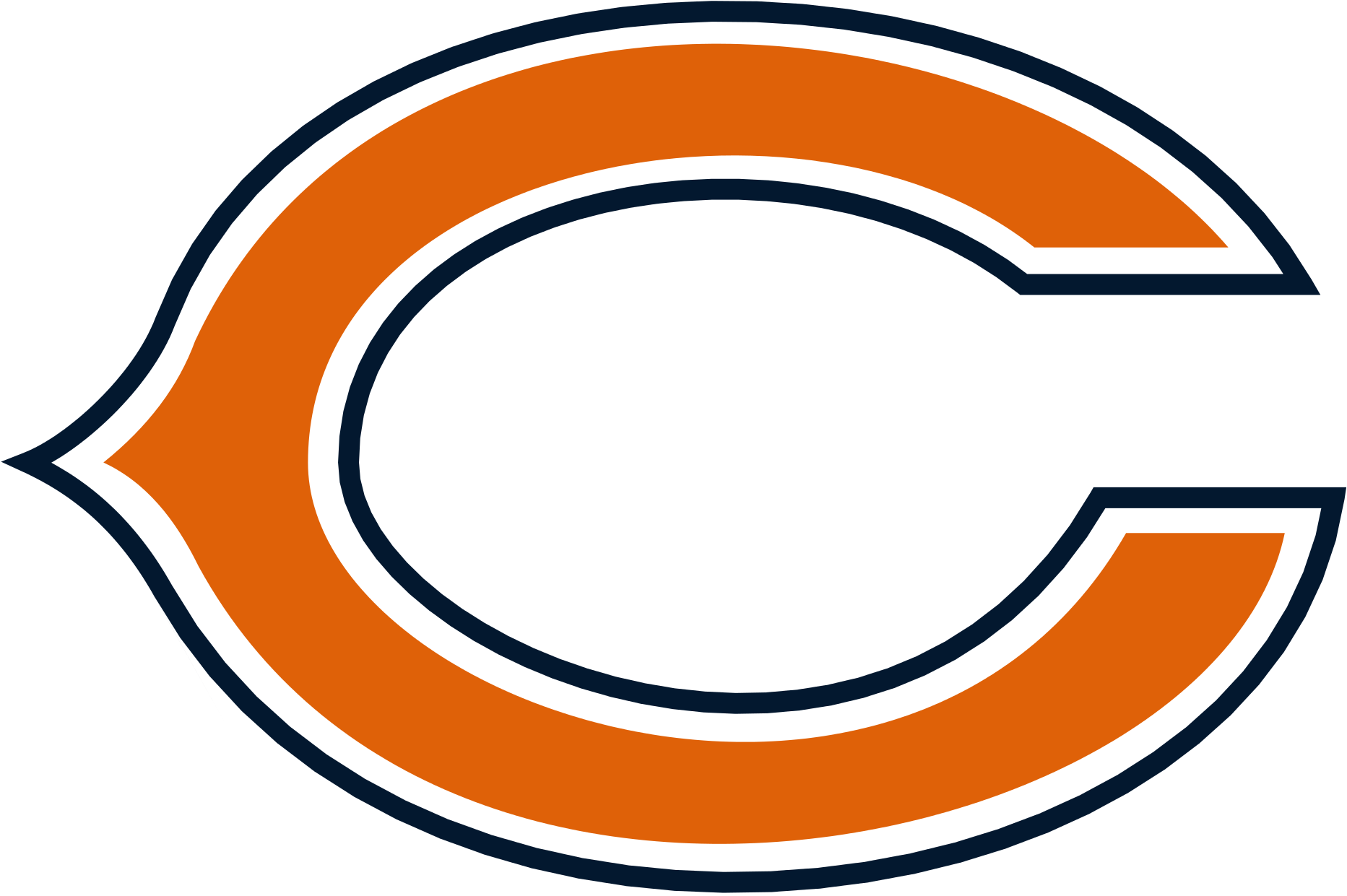 Index Of / - Chicago Bears Logos (2000x1350), Png Download