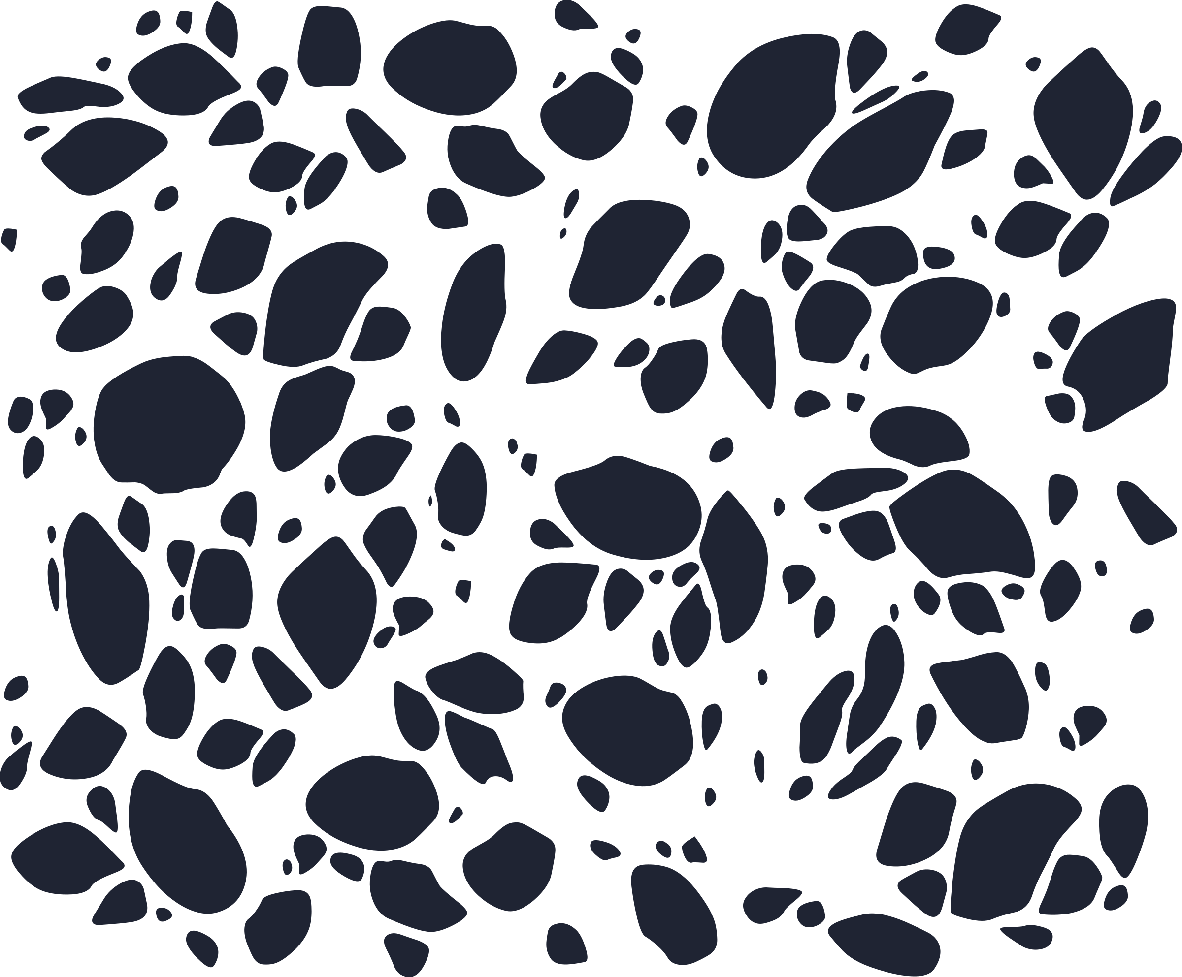 Vector Stone Texture - Stone Texture Png Clipart (2400x1985), Png Download