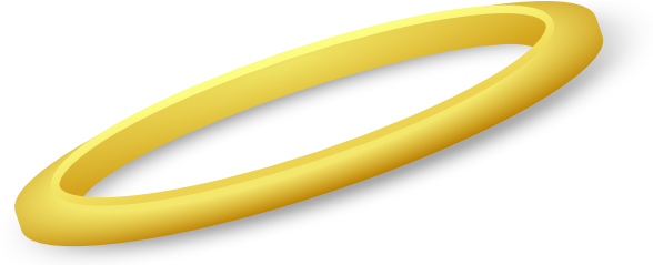 Angel Halo Png Clipart Best 0 - Oval (600x238), Png Download