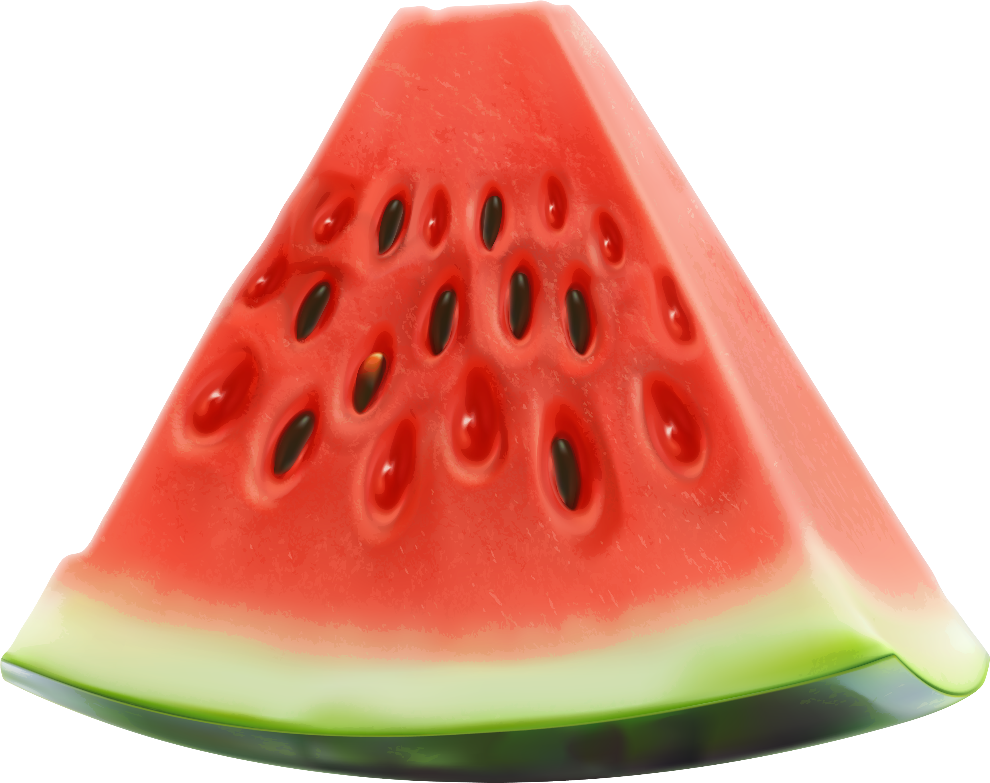 Piece Of Watermelon Png Clipart - Piece Of Watermelon Png (3500x2773), Png Download