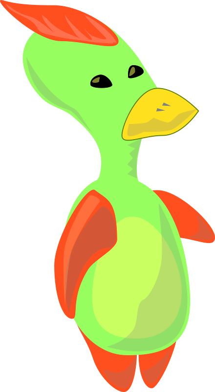 Alien Duck (440x800), Png Download