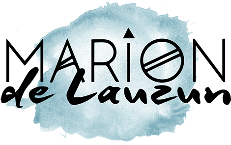 Marion De Lauzun - Calligraphy (1260x301), Png Download