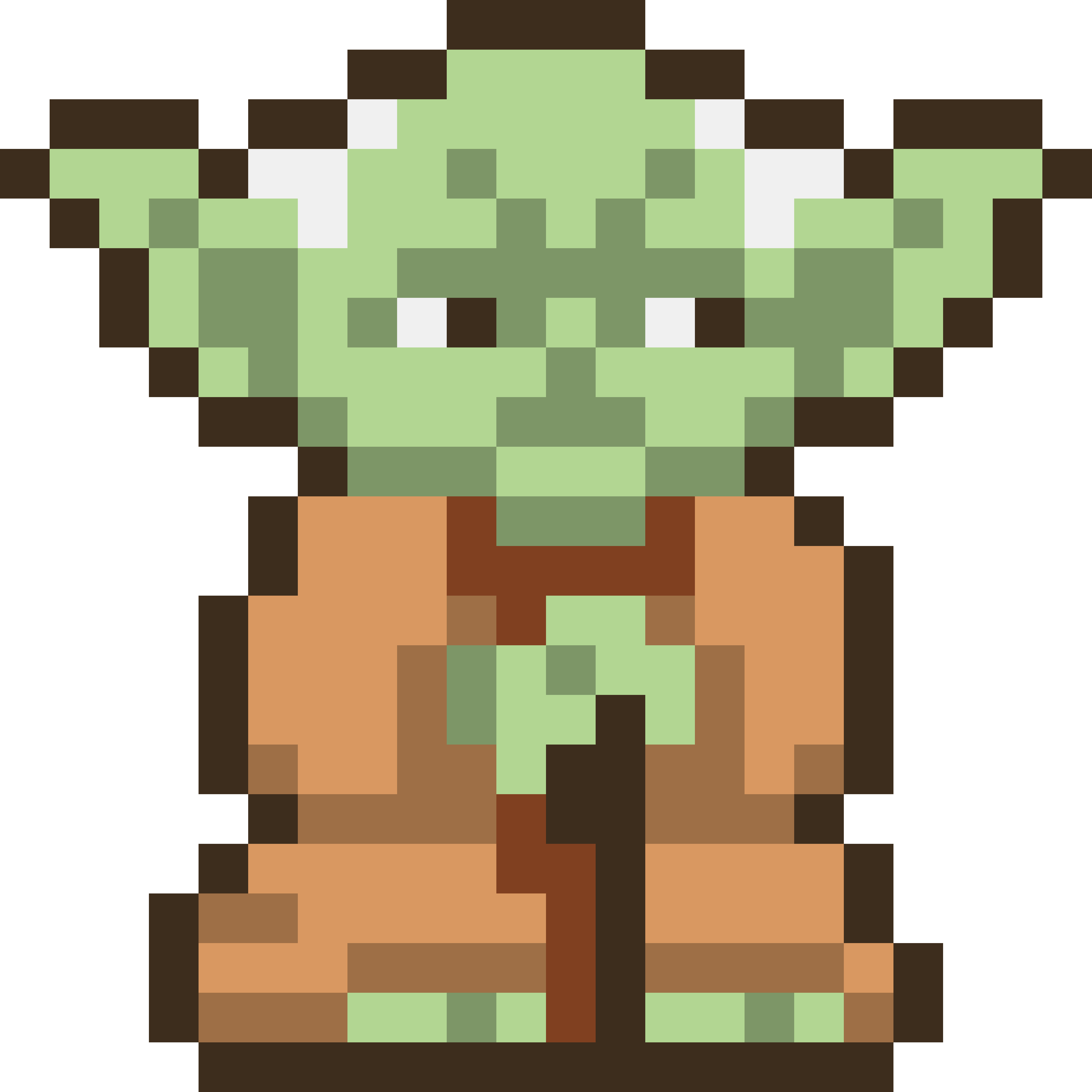 Yoda - Yoda Pixel Art (4400x4400), Png Download