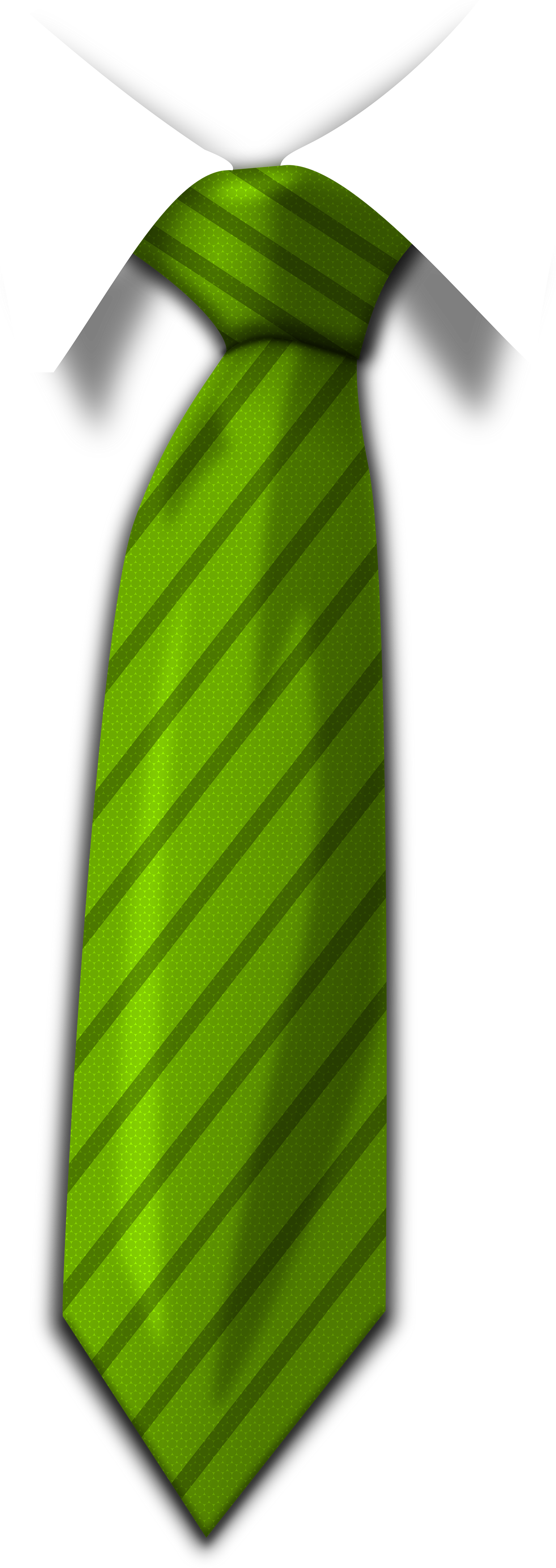 Green Tie Png Image - Green Tie Png (1243x3500), Png Download